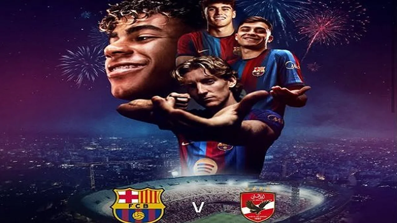 توقيت مواجهة الأهلي مع برشلونة يشعل حماس الجماهير
